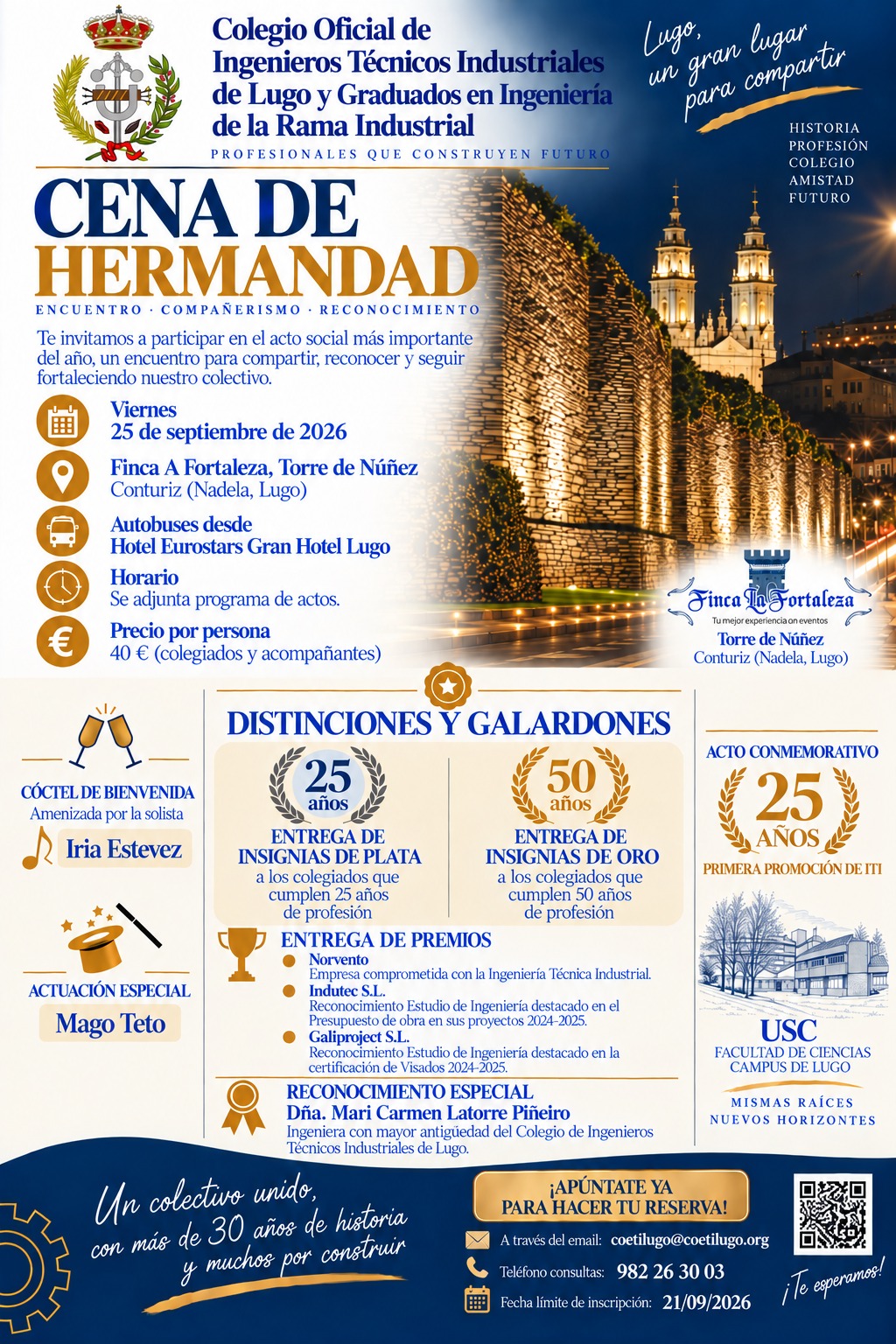 Cena de Hermandad 2026